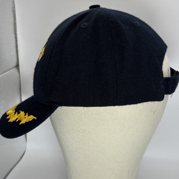 USS Bataan Hat Cap Strap Back Embroidered Alligator Leaf Military Mens USA Navy - Picture 4 of 8